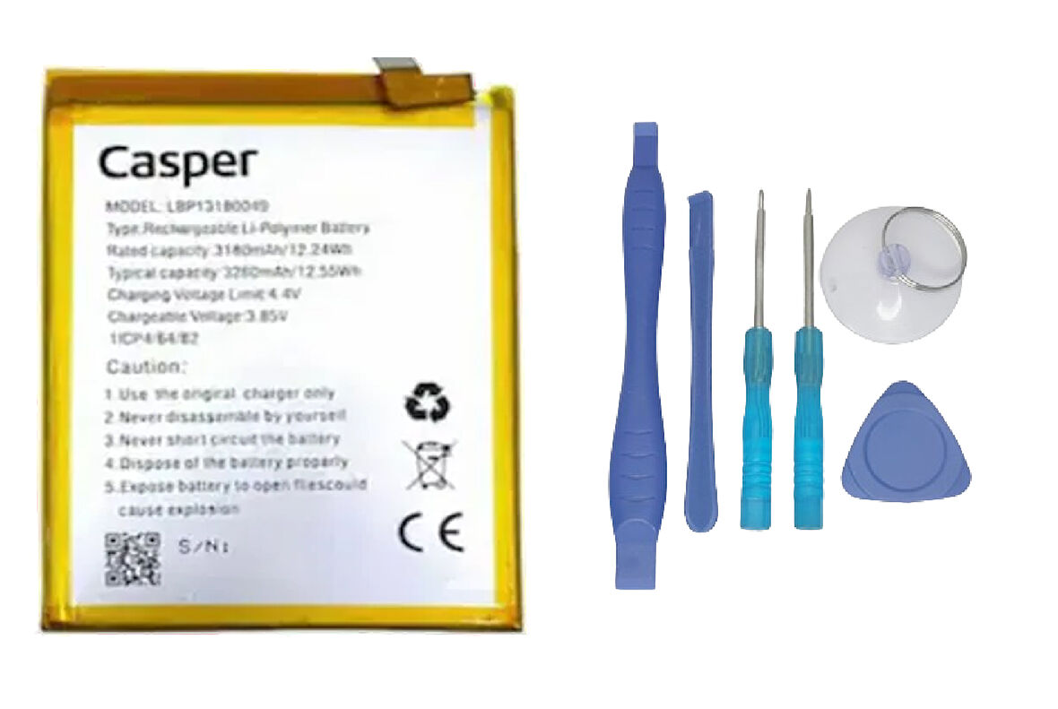 Casper Via A4 Uyumlu Batarya Pil Sıfır Orijinal + TAMİR SETİ