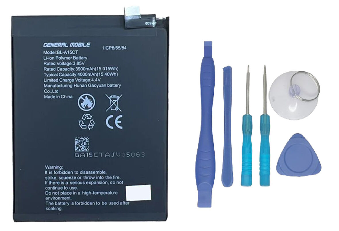 Genaral Mobile GM 20 Uyumlu Batarya Pil Sıfır Orijinal + TAMİR SETİ
