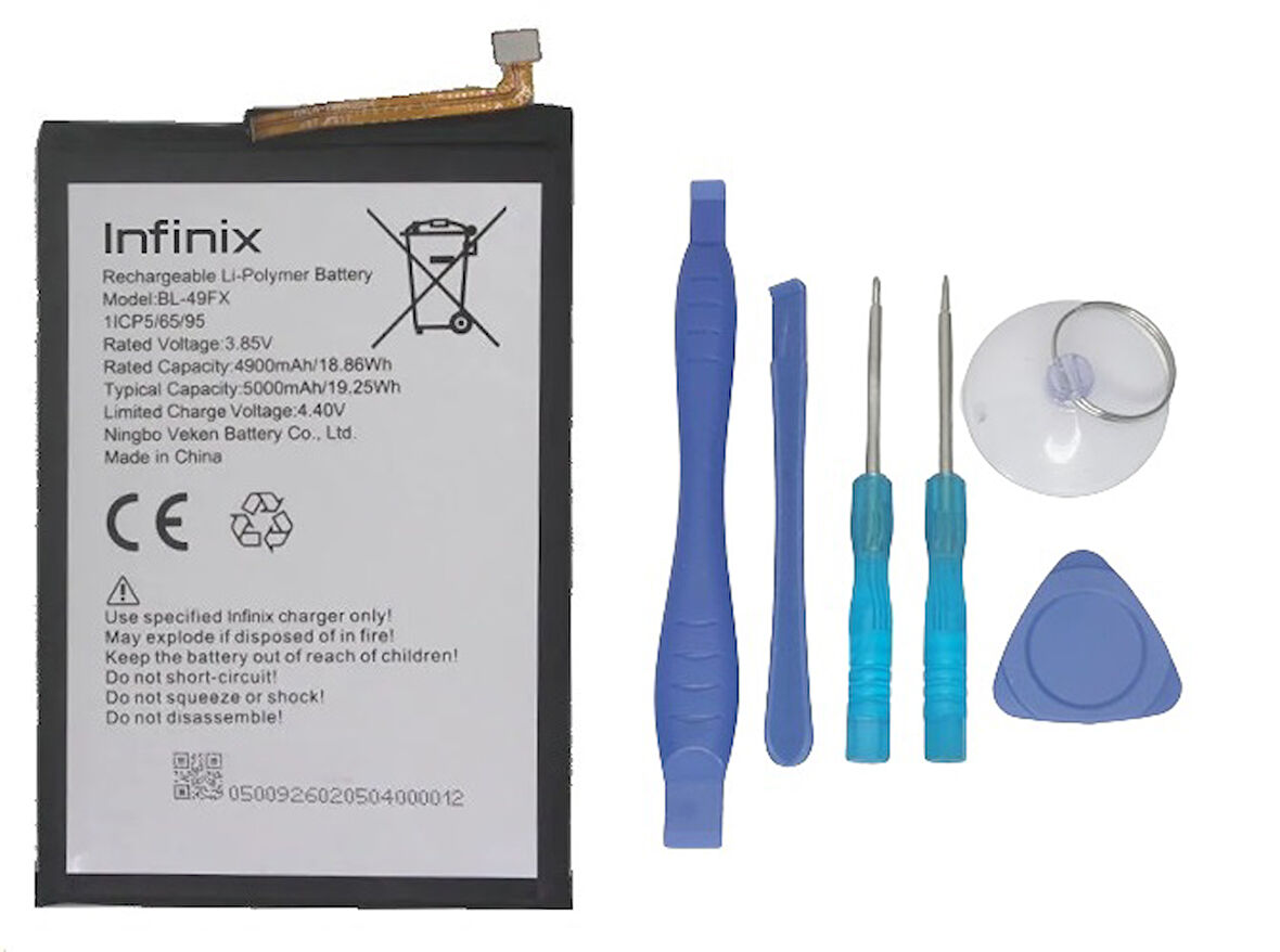 Infinix HOT 20İ Uyumlu Batarya Pil Sıfır Orijinal + TAMİR SETİ