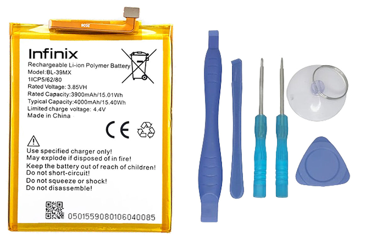 Infinix SS PRO Uyumlu Batarya Pil Sıfır Orijinal + TAMİR SETİ