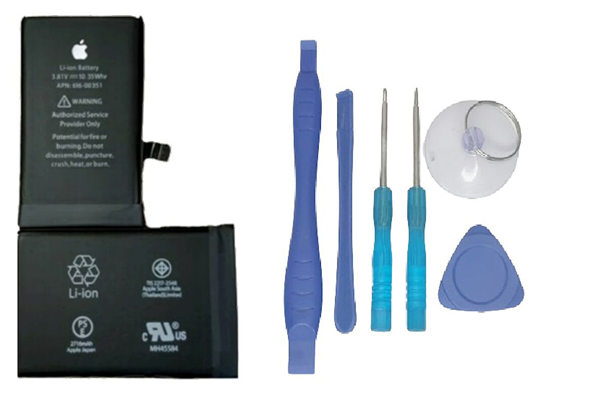 iPhone X Uyumlu Batarya Pil Sıfır Orijinal + TAMİR SETİ