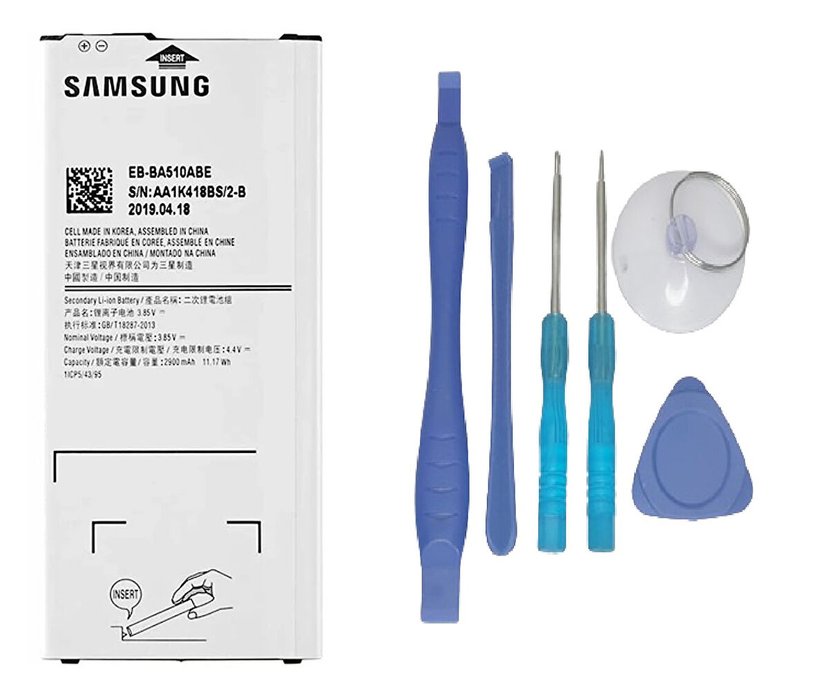 Samsung Galaxy A5 - 2106 - SM-A510 Uyumlu Batarya Pil Sıfır Orijinal + TAMİR SETİ