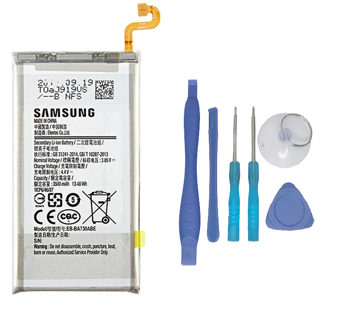 Samsung Galaxy A8 PLUS - 2018 - SM-A730 Uyumlu Batarya Pil Sıfır Orijinal + TAMİR SETİ