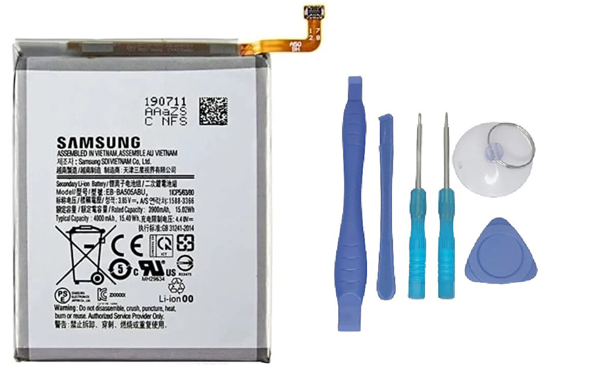 Samsung Galaxy A20 - SM-A205 Uyumlu Batarya Pil Sıfır Orijinal + TAMİR SETİ