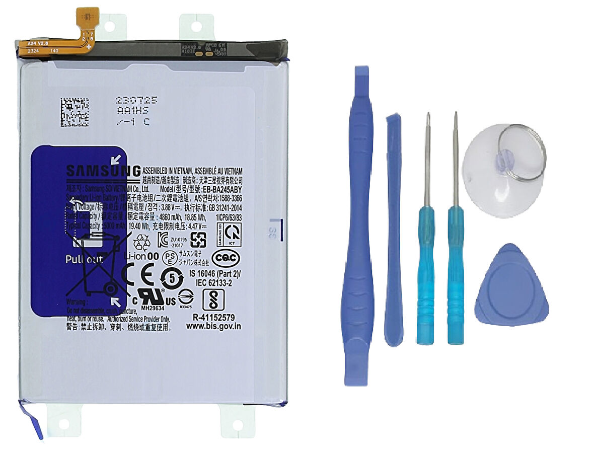 Samsung Galaxy A22 - 4G Uyumlu Batarya Pil Sıfır Orijinal + TAMİR SETİ