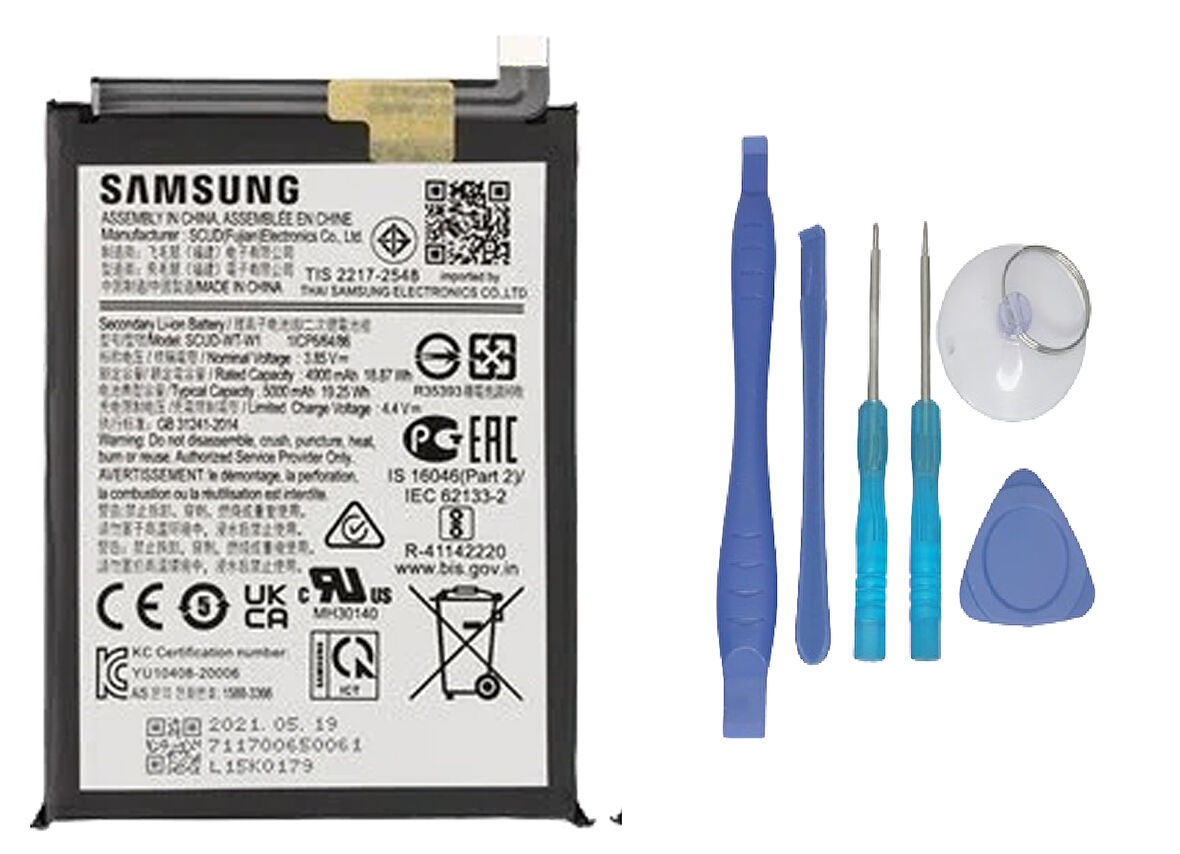 Samsung Galaxy A22 - 5G Uyumlu Batarya Pil Sıfır Orijinal + TAMİR SETİ