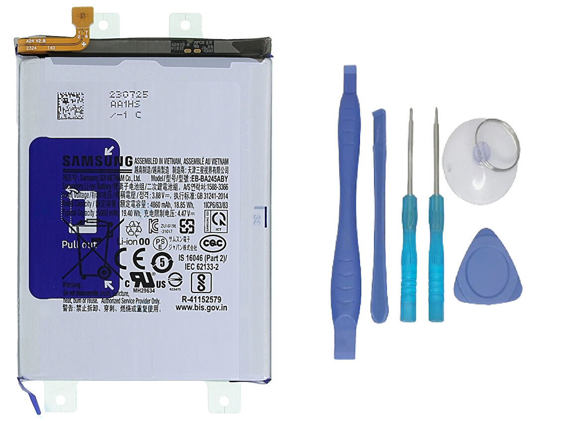 Samsung Galaxy A24 - SM-A245 Uyumlu Batarya Pil Sıfır Orijinal + TAMİR SETİ