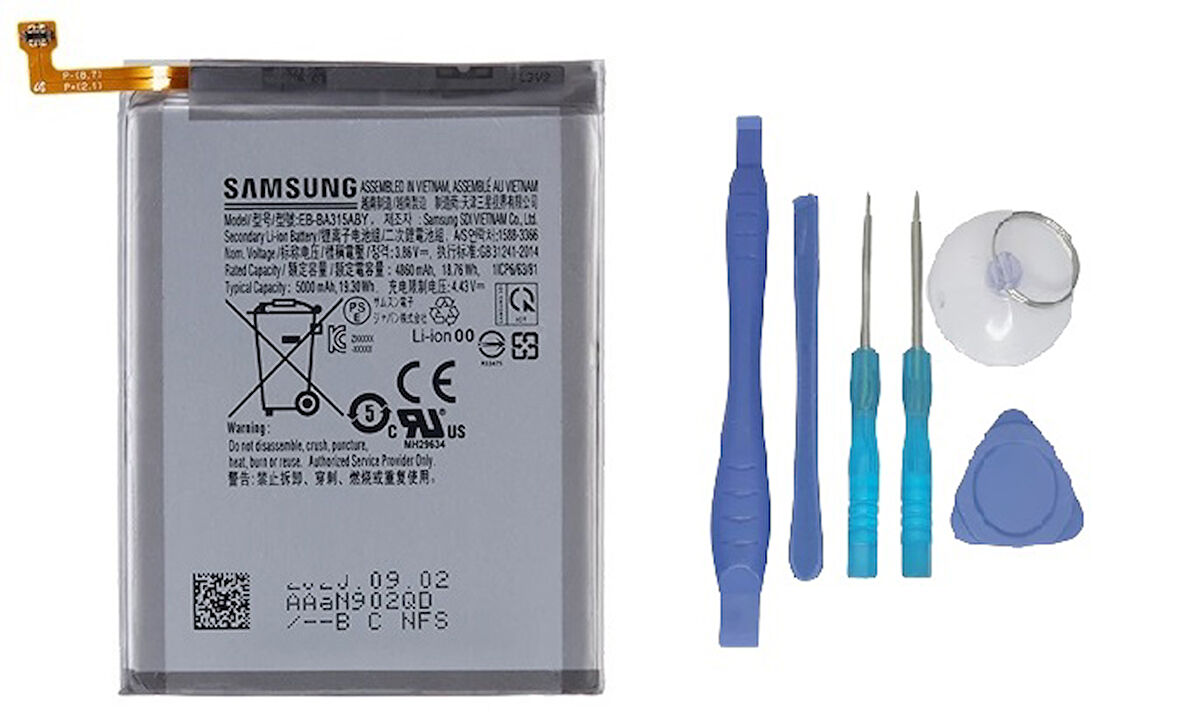 Samsung Galaxy A31 - SM-A315 Uyumlu Batarya Pil Sıfır Orijinal + TAMİR SETİ