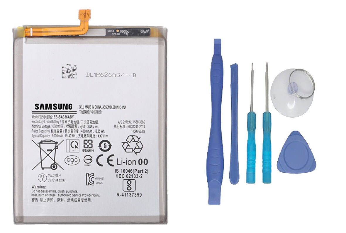 Samsung Galaxy A33 - SM-A336 Uyumlu Batarya Pil Sıfır Orijinal + TAMİR SETİ