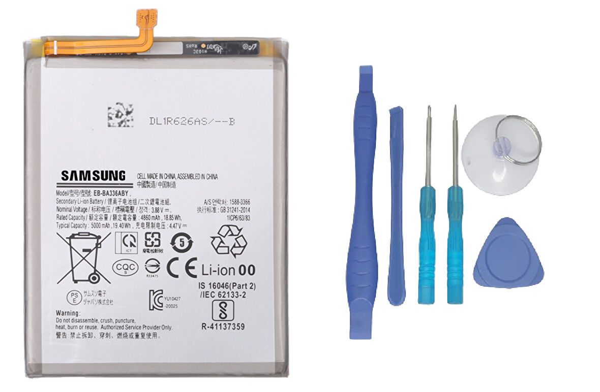 Samsung Galaxy A53 - SM-A536 Uyumlu Batarya Pil Sıfır Orijinal + TAMİR SETİ