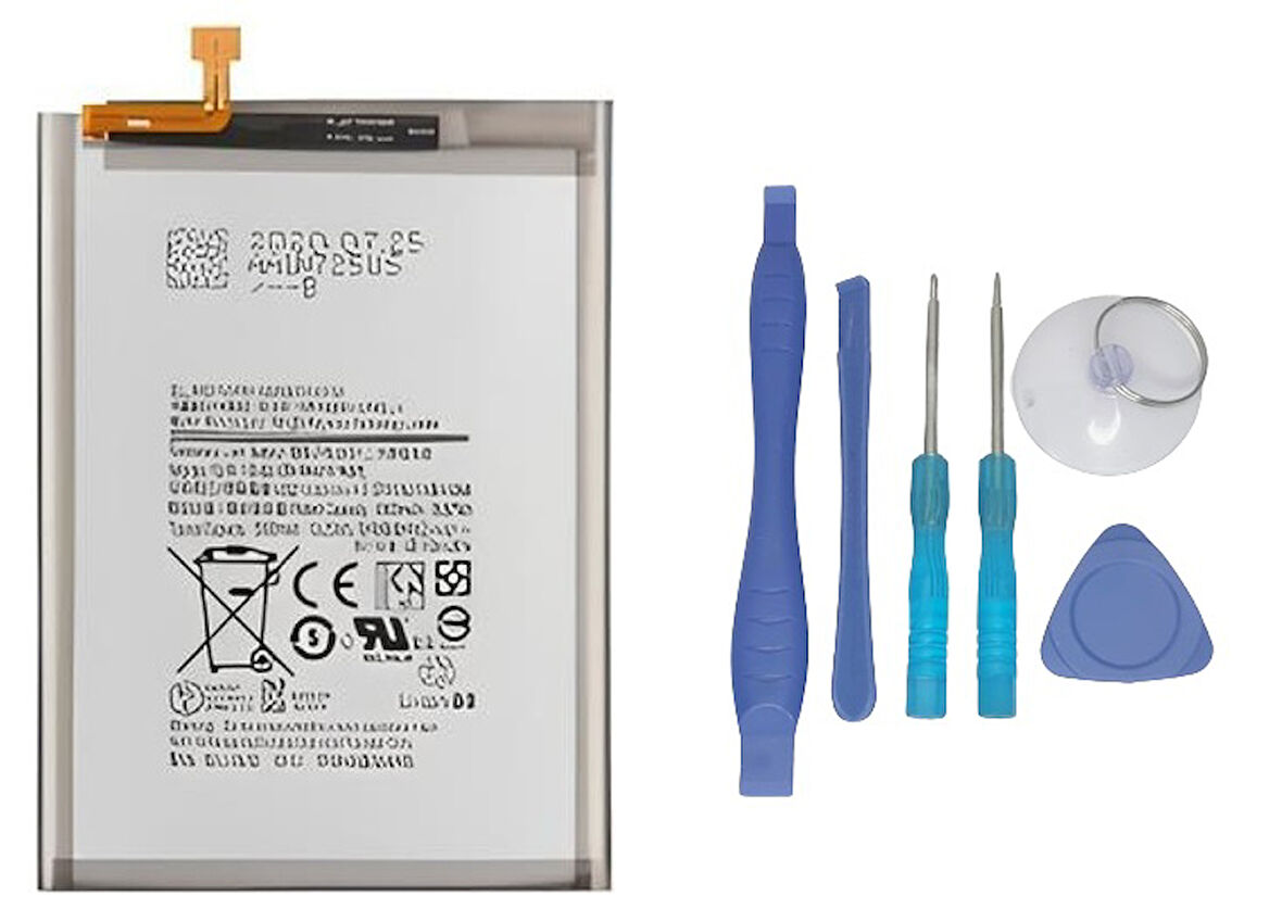 Samsung Galaxy M12 - SM-M125 Uyumlu Batarya Pil Sıfır Orijinal + TAMİR SETİ