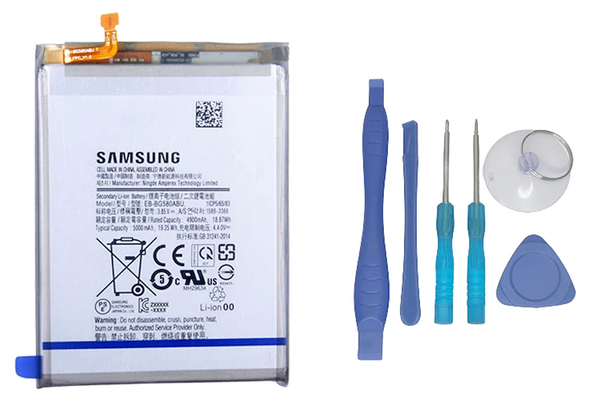 Samsung Galaxy M20 - SM-M205 Uyumlu Batarya Pil Sıfır Orijinal + TAMİR SETİ