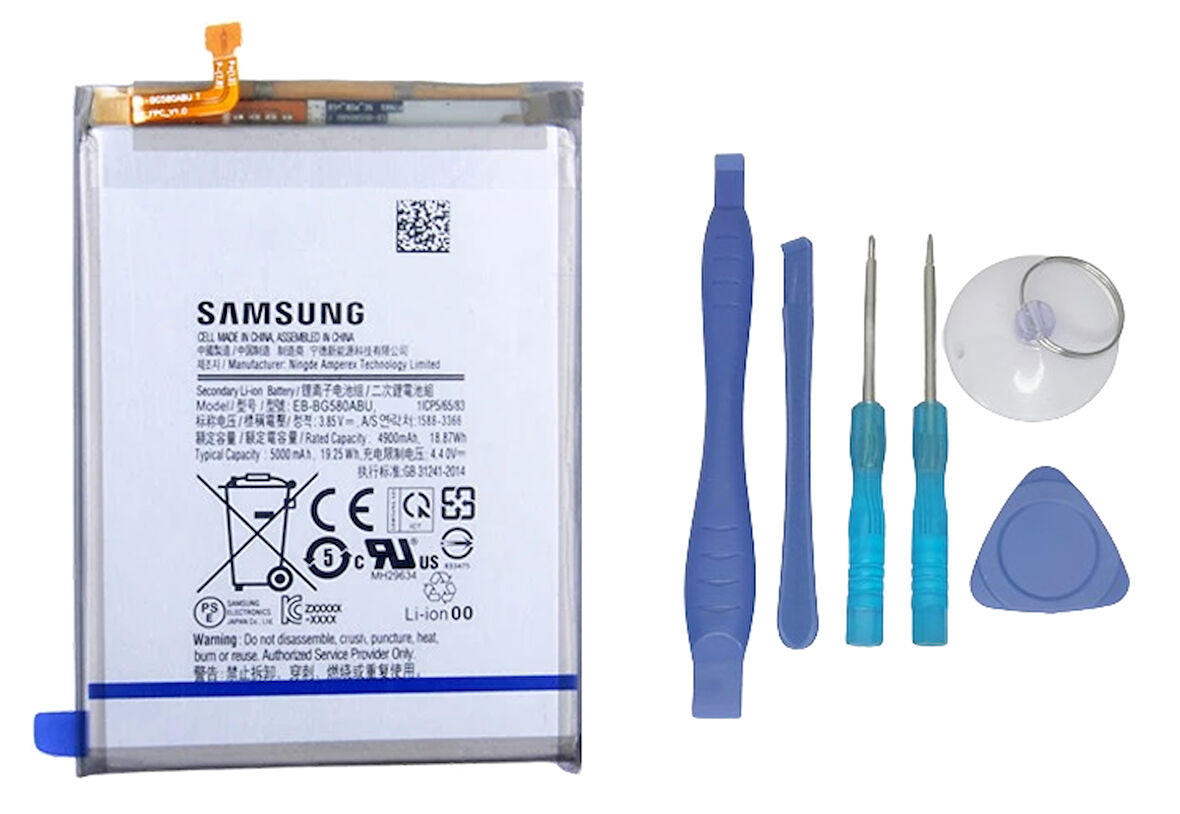 Samsung Galaxy M30 - SM-M305 Uyumlu Batarya Pil Sıfır Orijinal + TAMİR SETİ