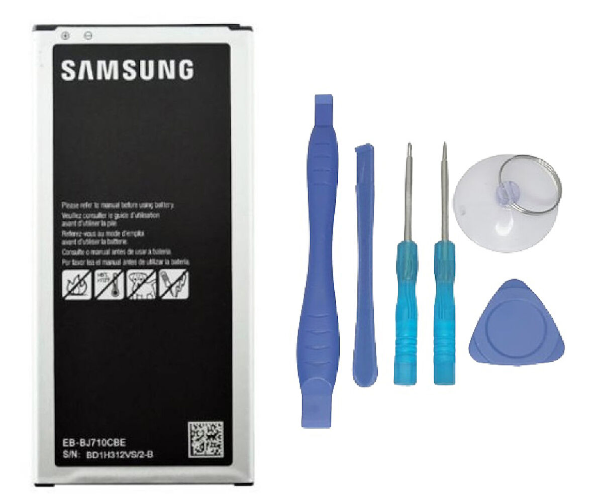 Samsung Galaxy J7 - 2016  - SM-J710 Uyumlu Batarya Pil Sıfır Orijinal + TAMİR SETİ