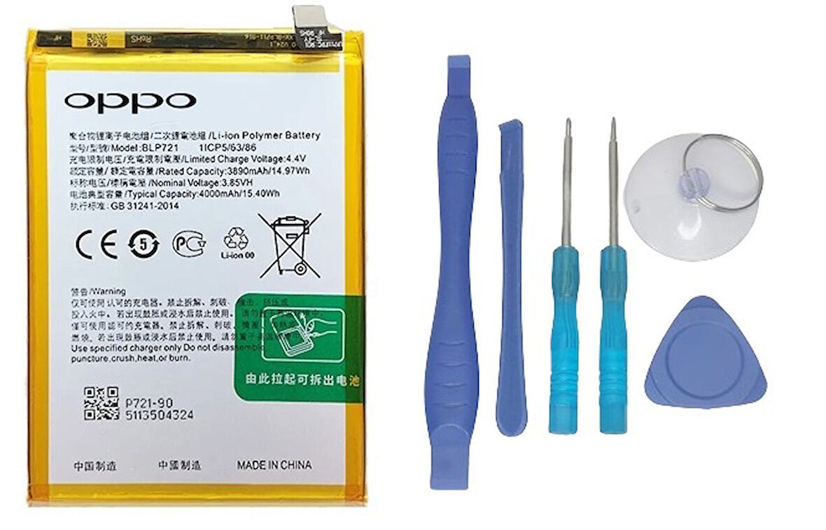 Oppo Realme C2 - Blp721 - Uyumlu Batarya Pil Sıfır Orijinal + TAMİR SETİ