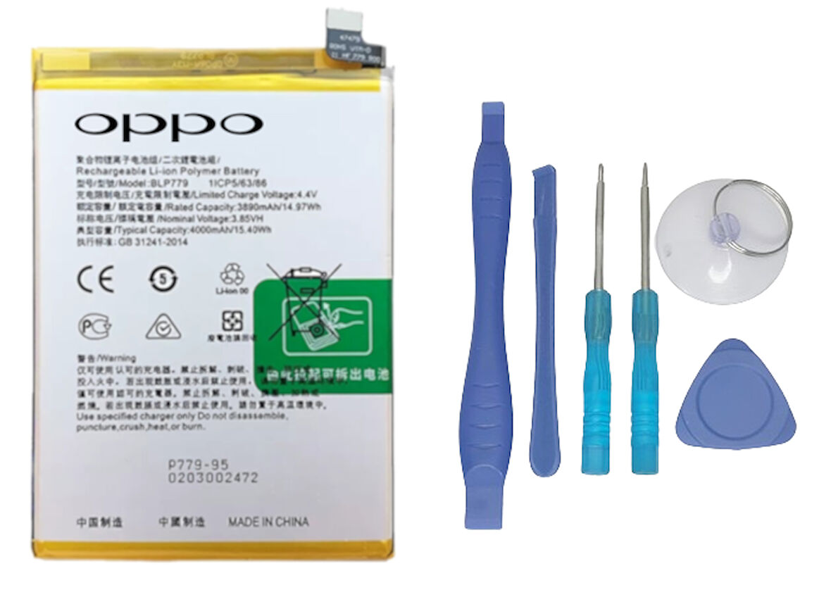 Oppo A92s - Blp779 -Uyumlu Batarya Pil Sıfır Orijinal + TAMİR SETİ