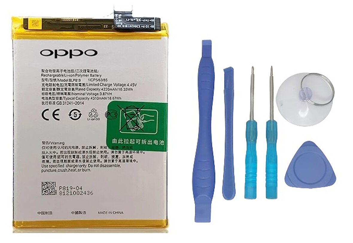Oppo Reno 6z - BLP839 - Uyumlu Batarya Pil Sıfır Orijinal + TAMİR SETİ