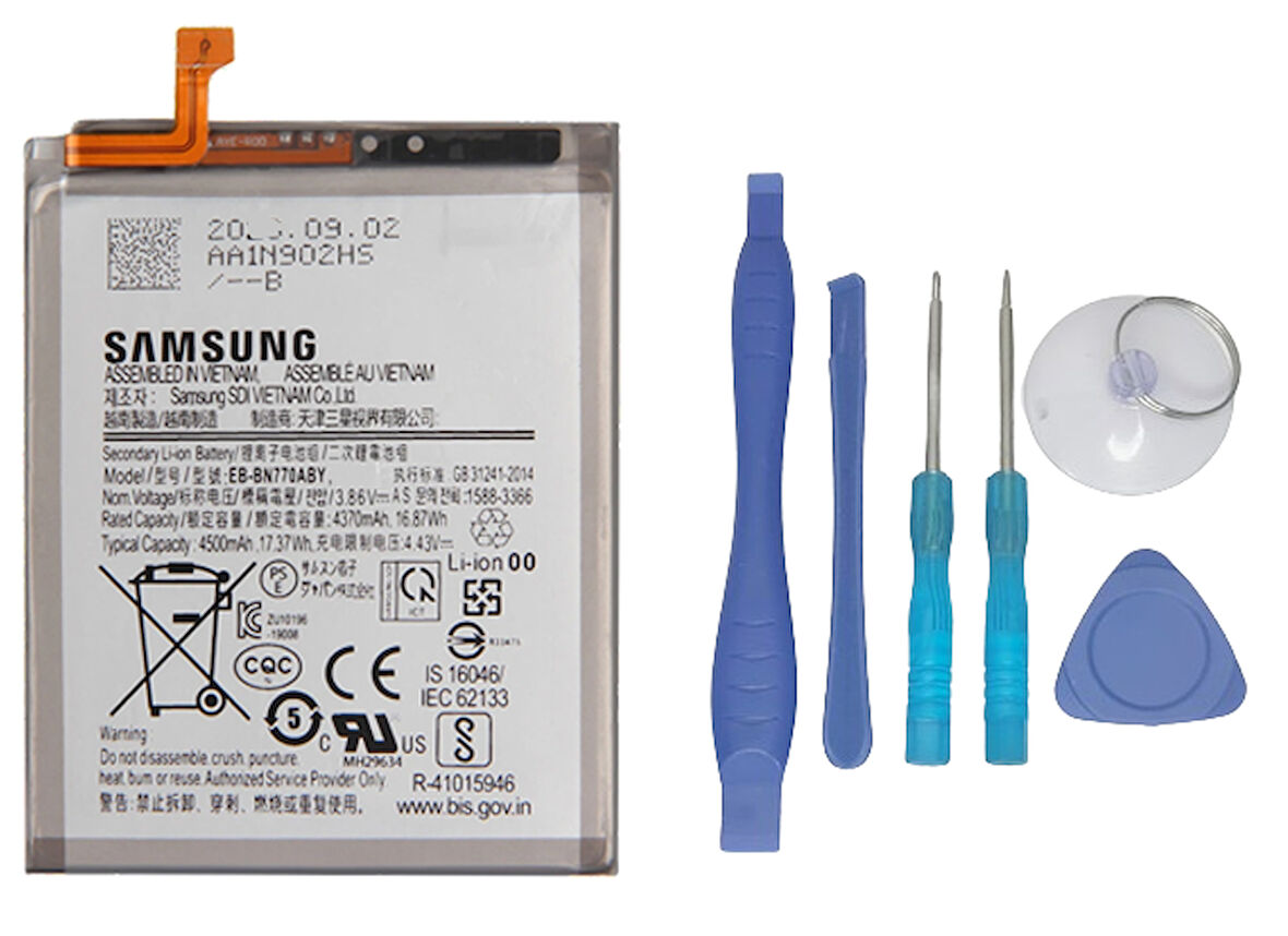 Samsung Galaxy NOTE 10 LİTE- SM-N770 Uyumlu Batarya Pil Sıfır Orijinal + TAMİR SETİ