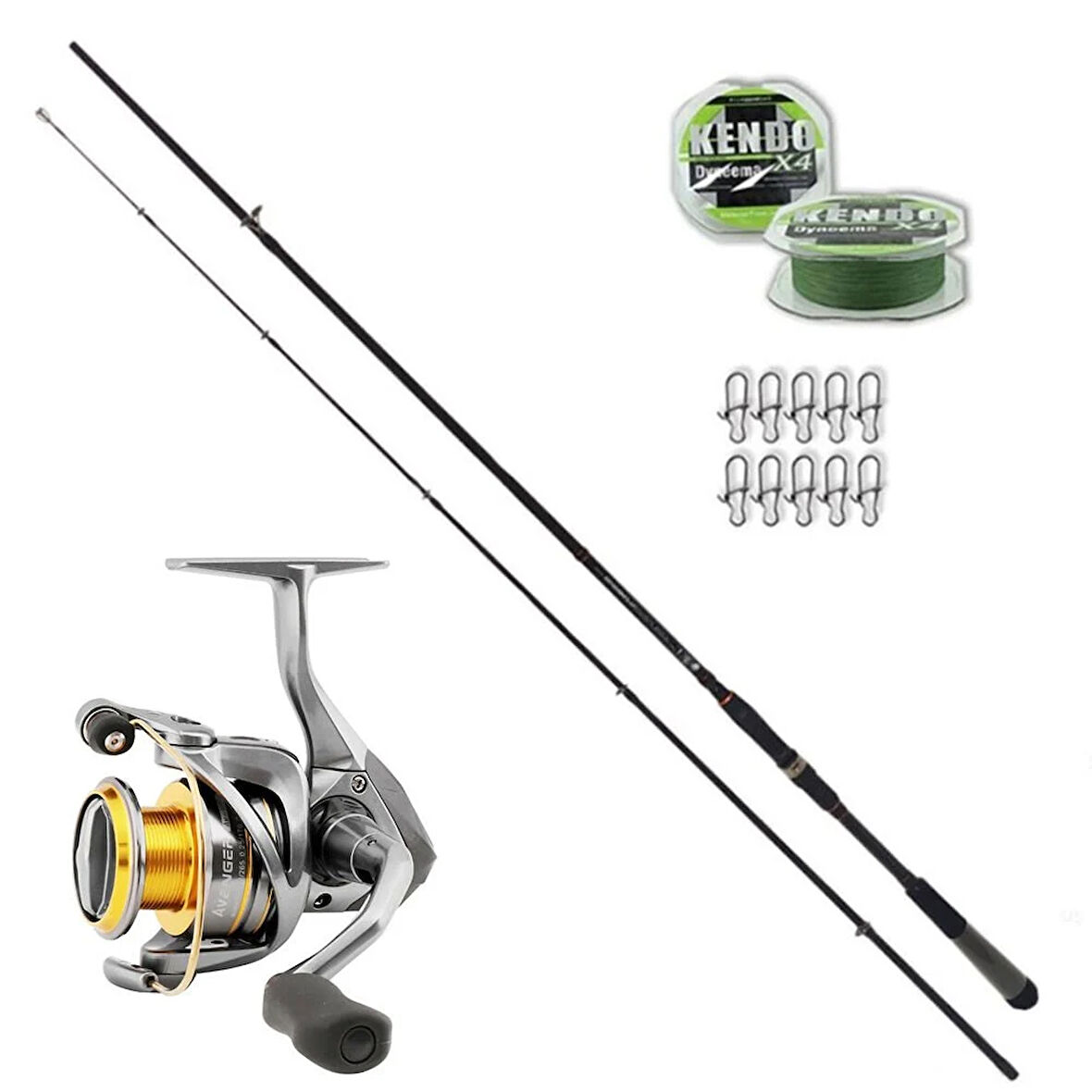 Okuma Avenger 4000 - Daiwa Rx 270cm 10-35gr Spin Olta Seti