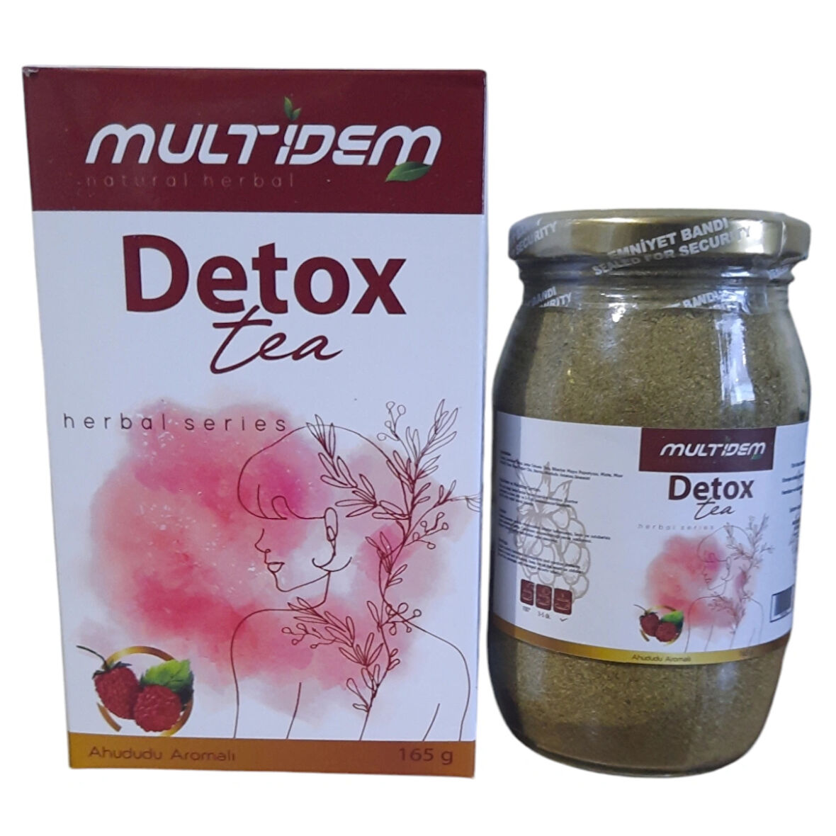 HMD Detox Çay Zayıflama & Kilo Verme Yardımcı, Diyet Destekleyici Detoks Form  çay  165gr %100 Doğal