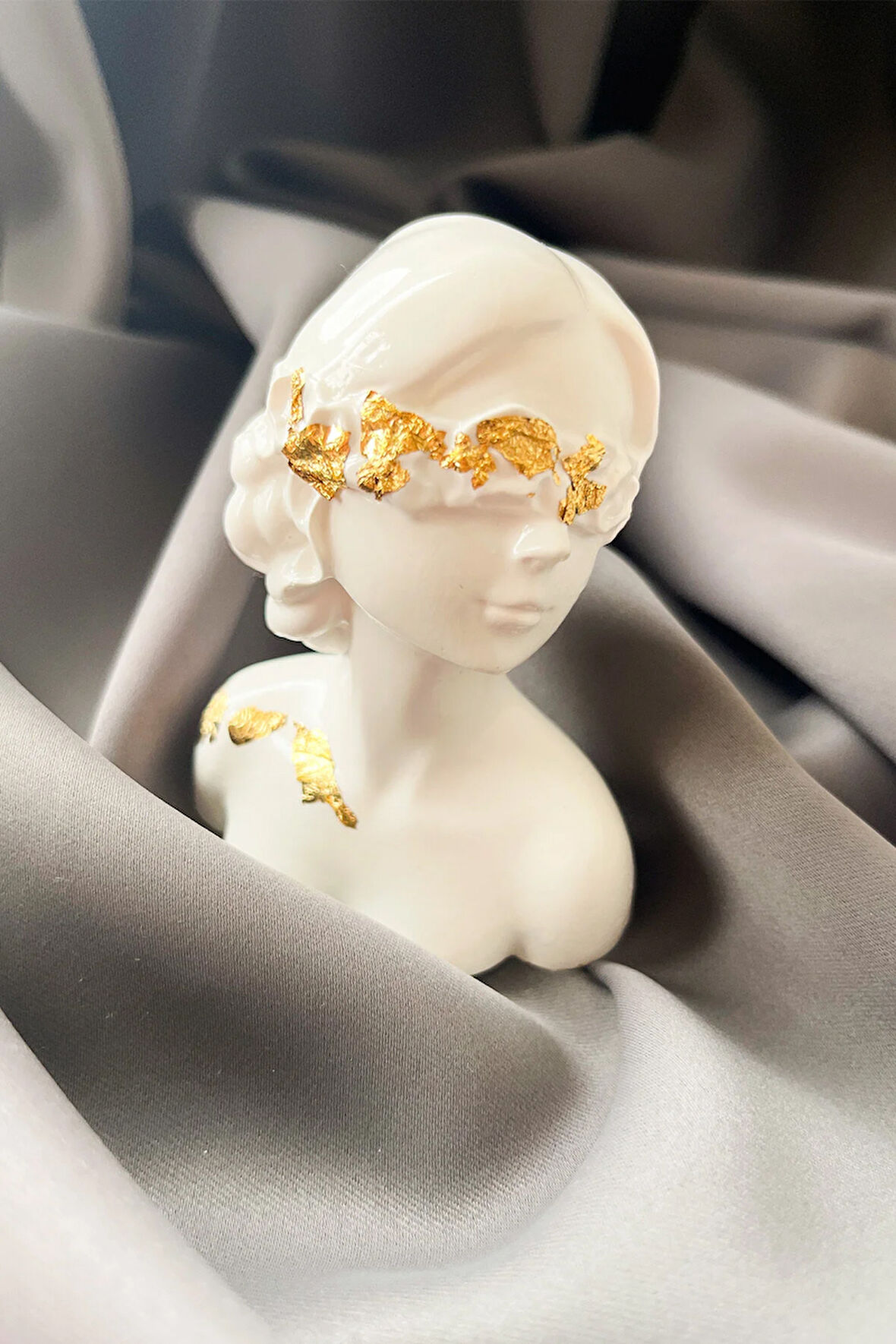 Heykel Kadın Figürü Ev Dekorasyonu