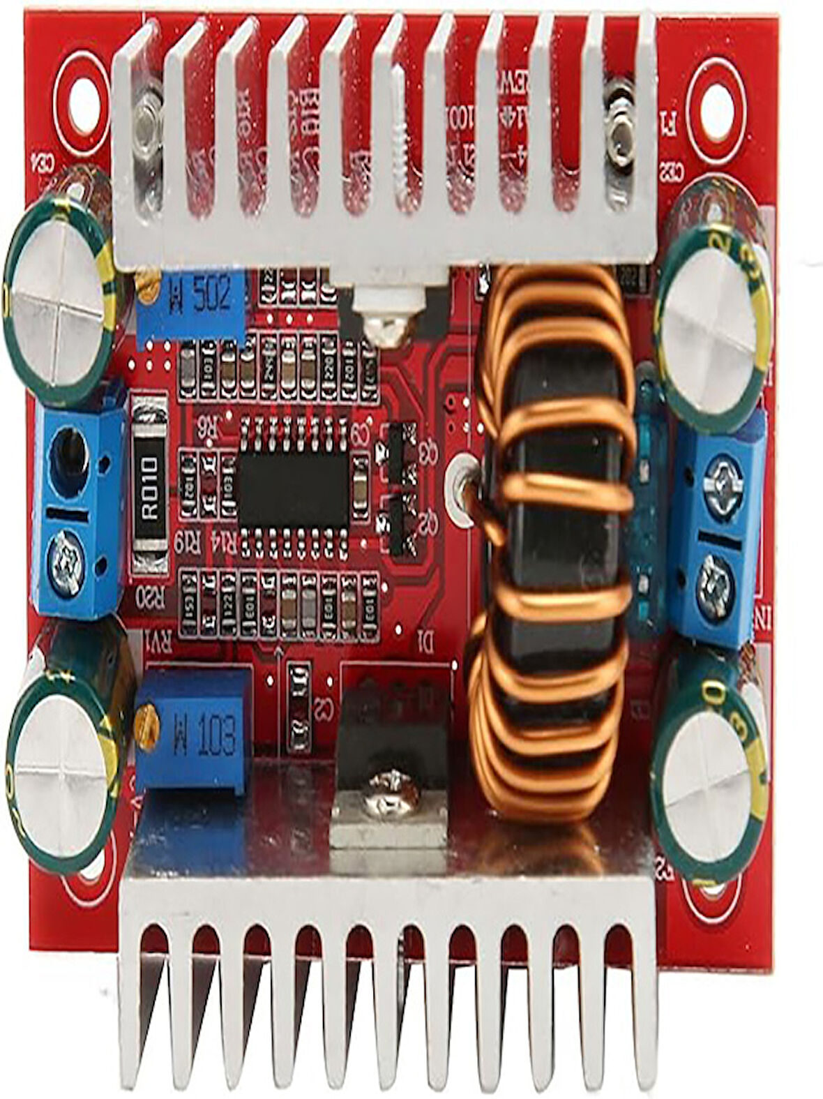 400W 15A 10-60V DC-DC Step-Up Dönüştürücü Voltaj Yükseltici Boost Sabit Akım Gerilim Besleme Modülü