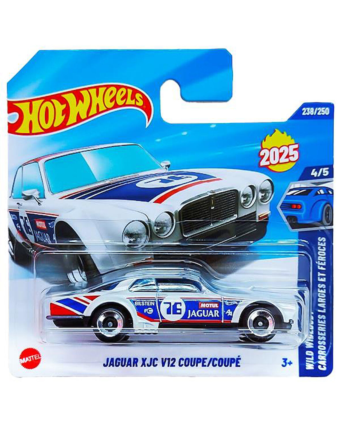 Hot Wheels Wild Widebody Jaguar XJC V12 Coupe HYW54