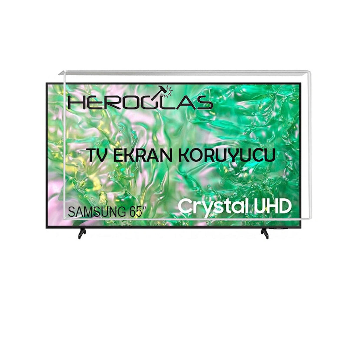 Heroglas 65'' Inç 165 Ekran TV Ekran Koruyucu