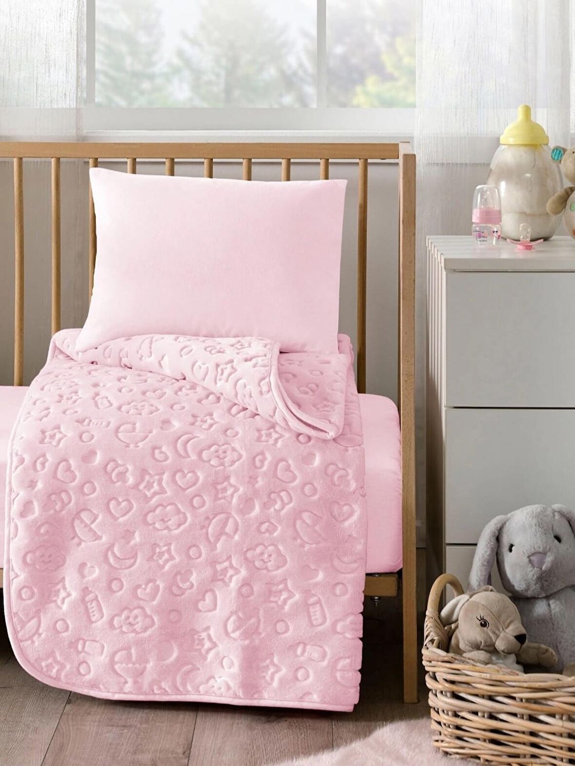 Özdilek Kutulu Embos Bebek Battaniyesi 100x120