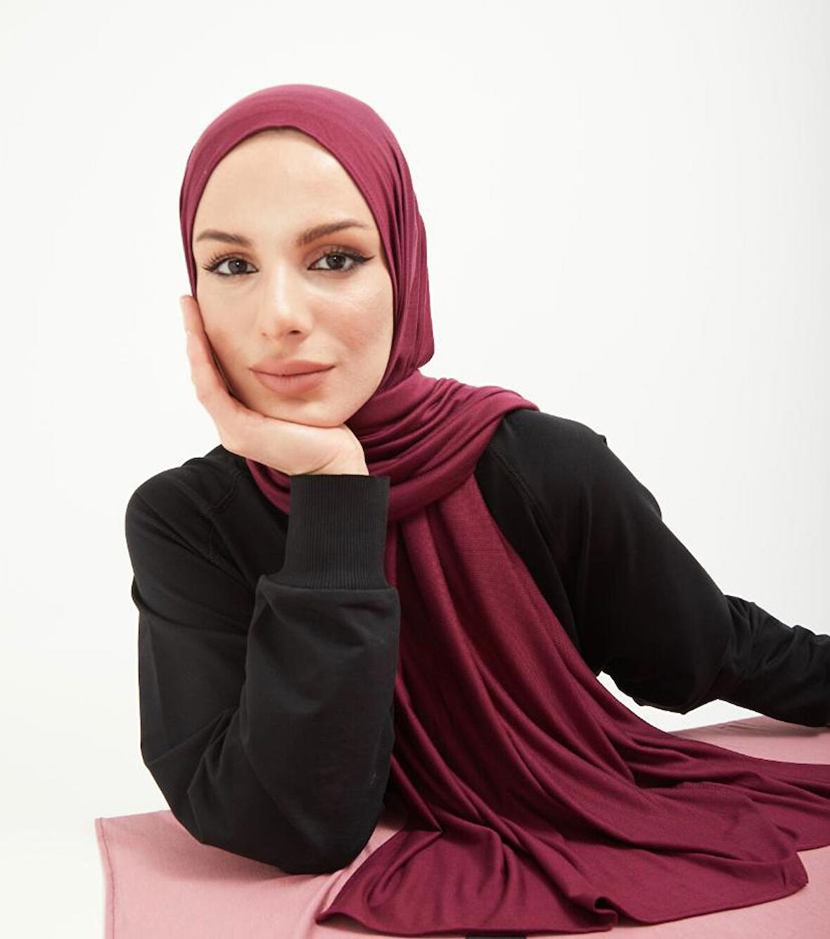 Alcanavm Tesettür Viskon Mevsimlik Penye Şal 