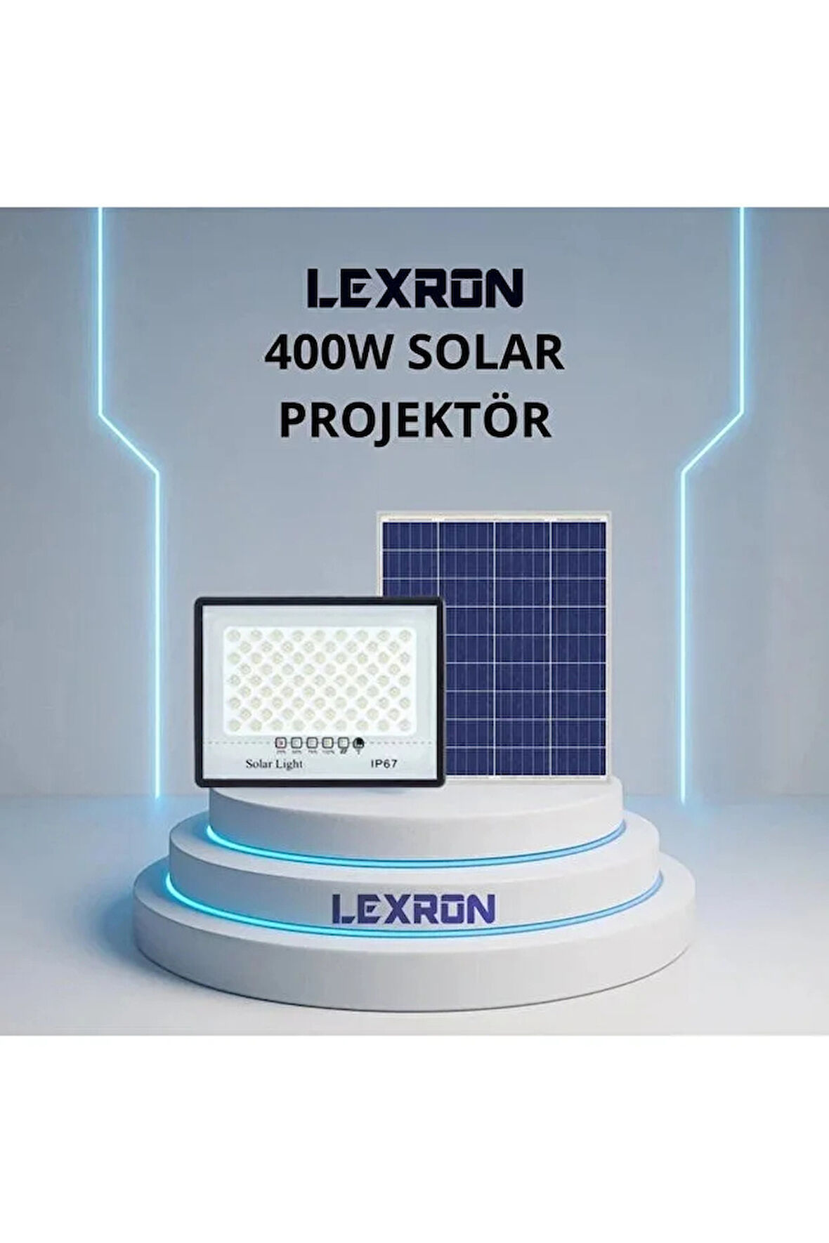 LEXRON SOLAR PROJEKTÖR 400W