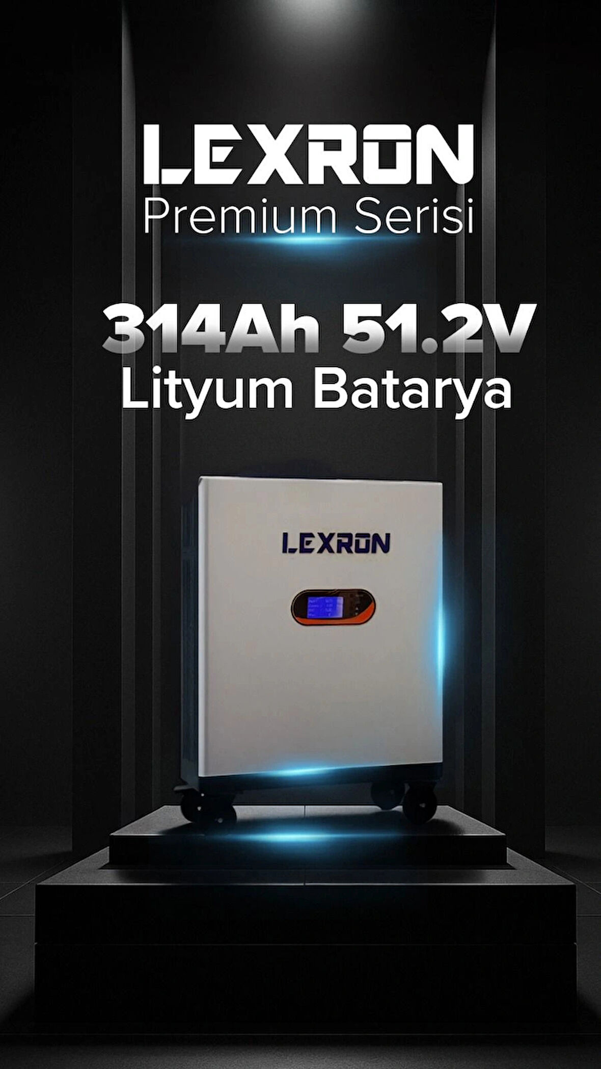 LEXRON 51.2V 314Ah Lityum Batarya
