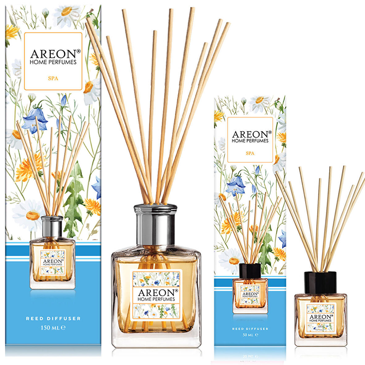 AREON HOME PERFUME 150ML BOTANIC SPA + 50ML BOTANIC SPA (2'Lİ)