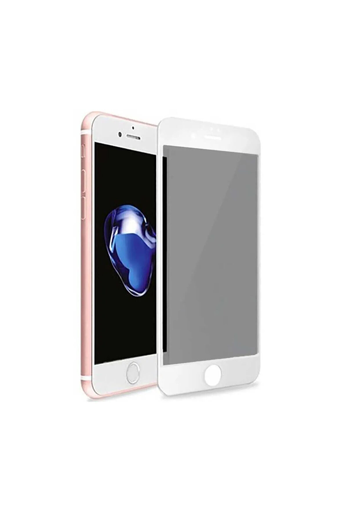 Iphone 7 Plus Tam Kaplayan Hayalet Mat Seramik Parmak Izi Yapmaz Ekran Koruyucu - Extra İnce