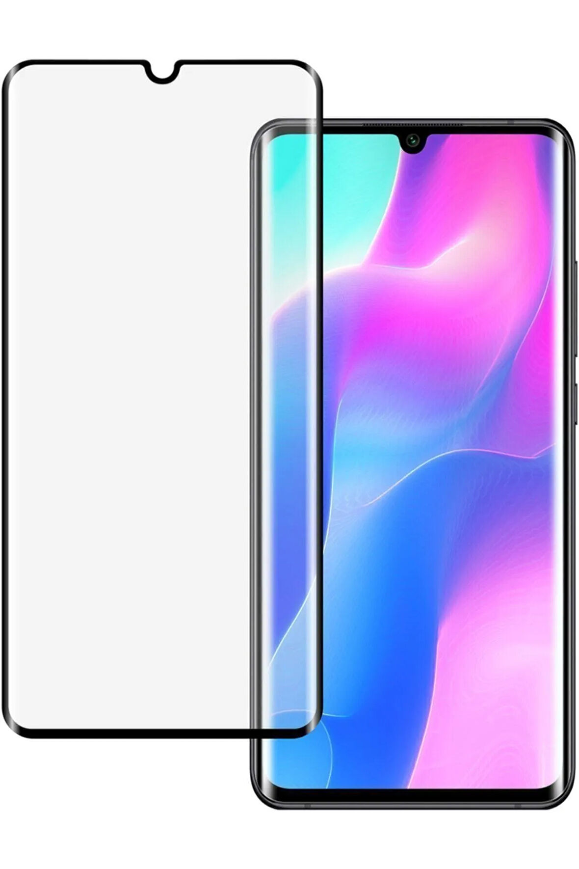 Xiaomi Mi Note 10 Lite Tam Kaplayan Nano Ekran Koruyucu - Extra İnce
