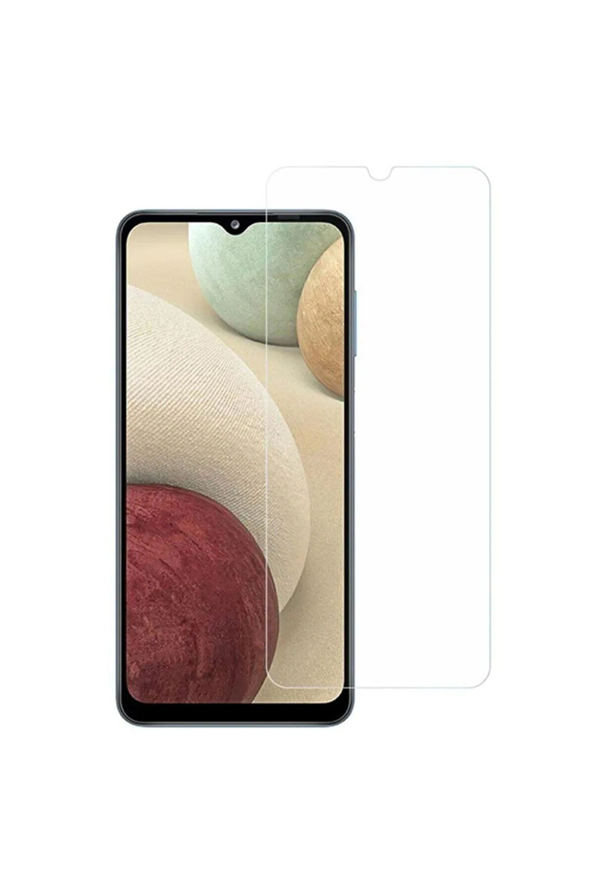 Samsung Galaxy A12 Kırılmaz Ekran Koruyucu Temperli Cam - Extra İnce
