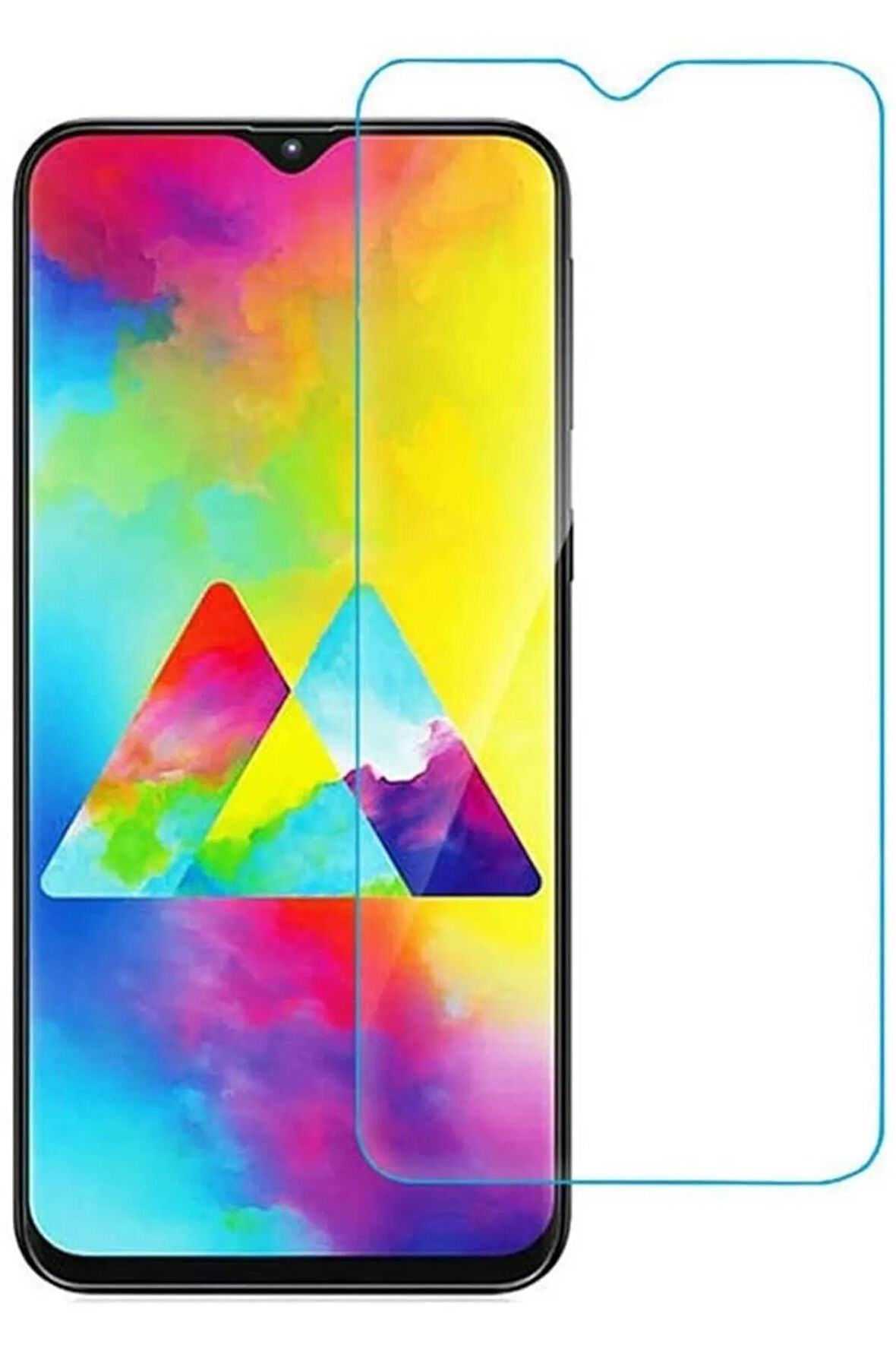 Samsung Galaxy M10 Nano Kırılmaz Cam Ekran Koruyucu Ultra Koruma - Extra İnce