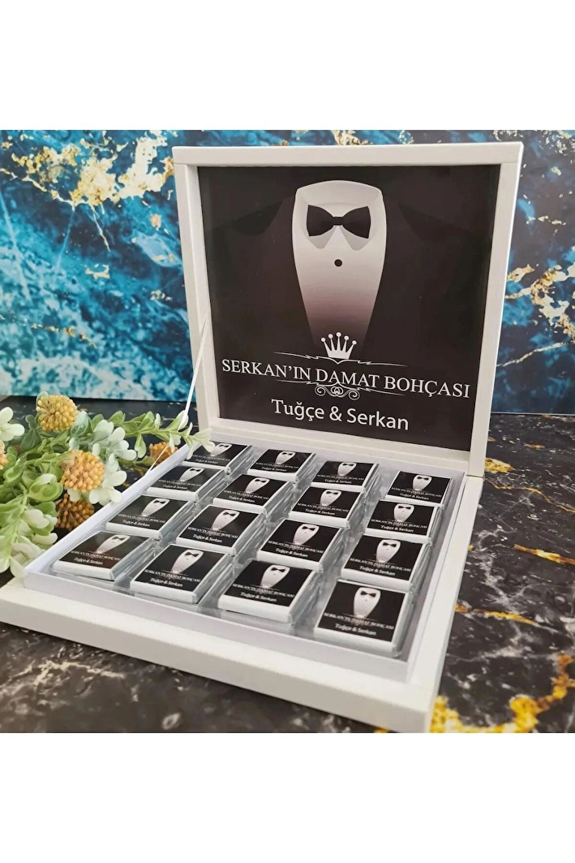  Düğün Nikah Nişan Çikilotası,Nikah Hatırası Madlen Çikilota, Damat Çikilotası