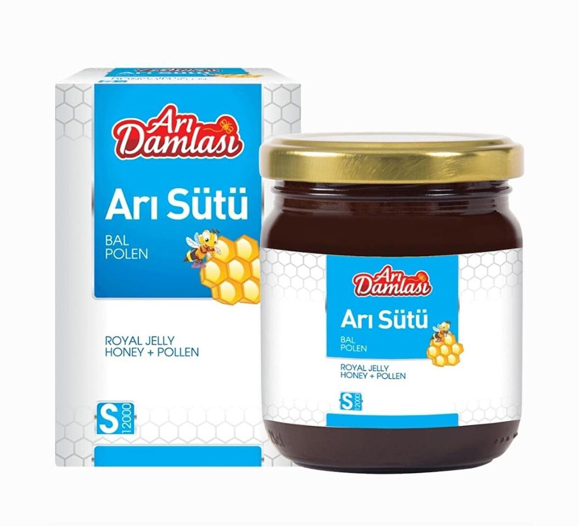 ARI DAMLASI ARI SÜTÜ, BAL, POLEN SÜPER DOZ 230 GR