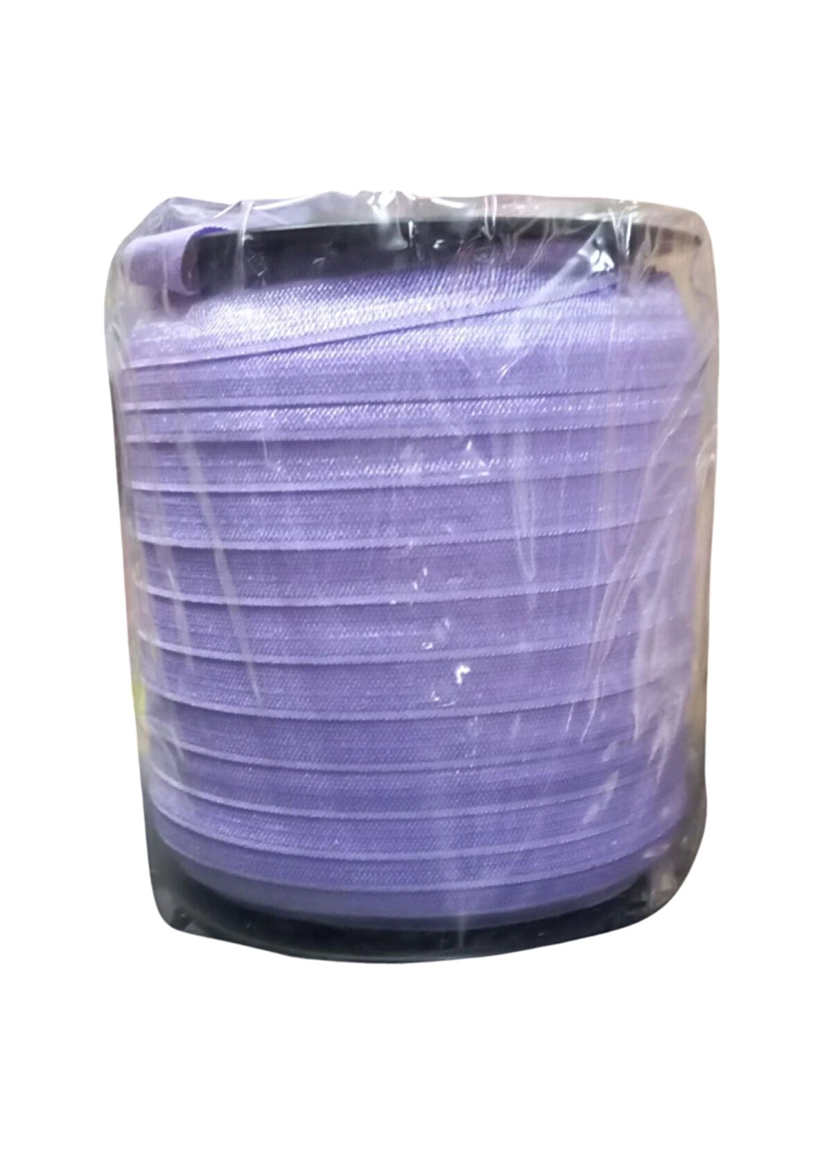 Çamaşır Lastiği Düz 1 cm  1 Metre Açık Mor
