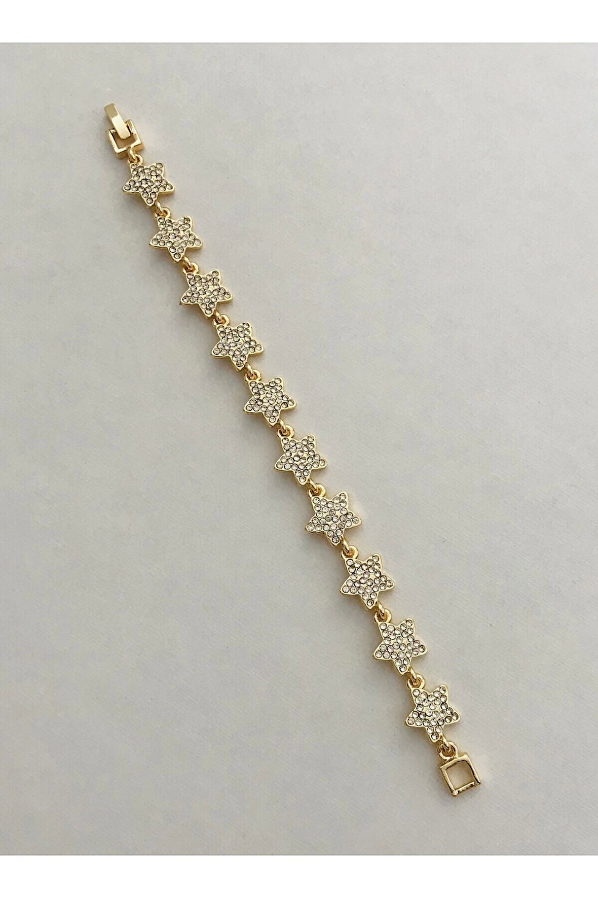 Yıldız Figürlü Çelik Bileklik 18 cm