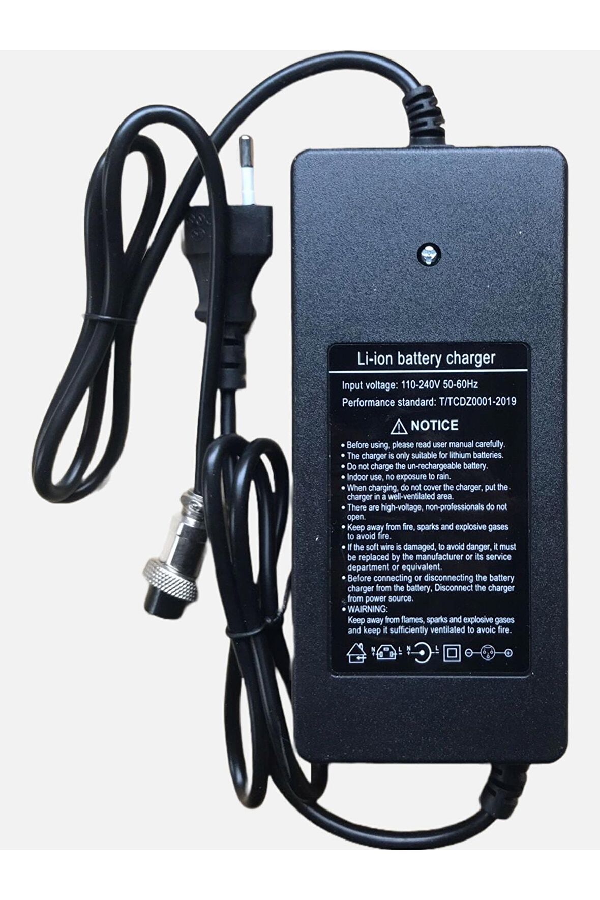 54.6v 3a Onvo Elektrikli Scooter Şarj Adaptörü