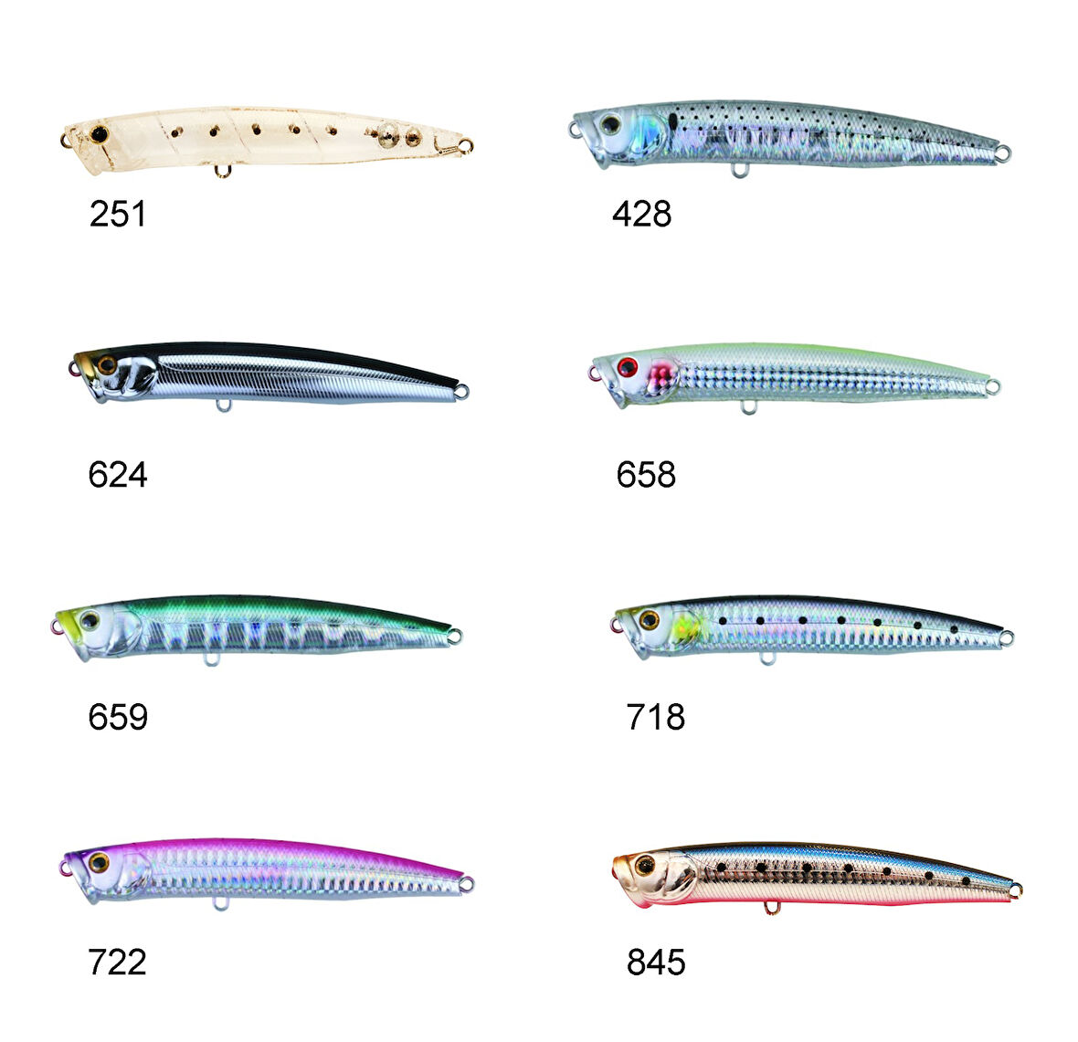 Zipbaits Skinny Pop Floating 130mm Su Üstü Popper 24gr Maket Balık 677
