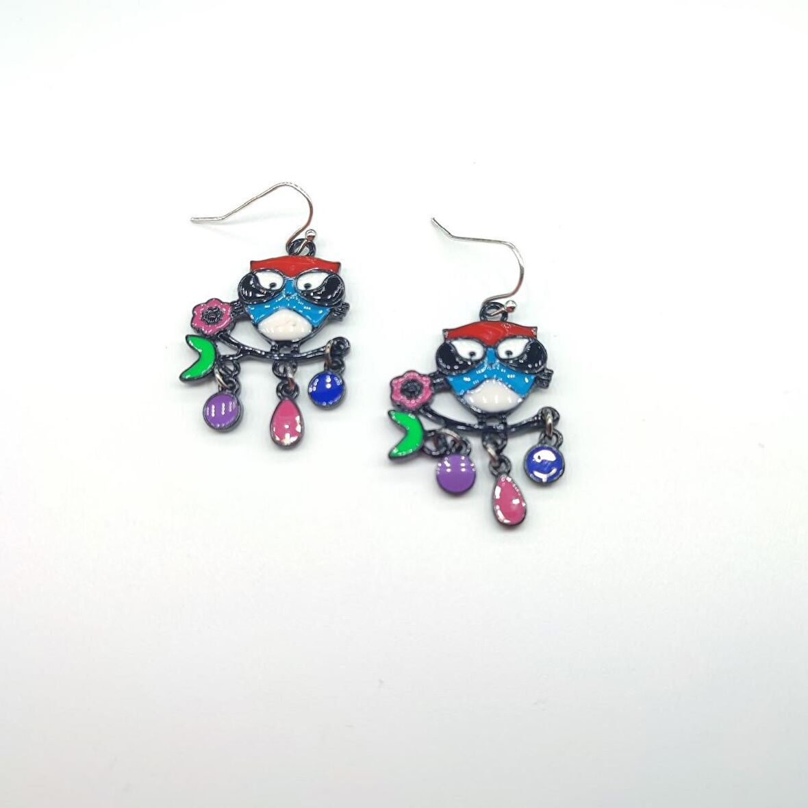 TEDZ COLLECTİON Daldaki Baykuş Pin Küpe