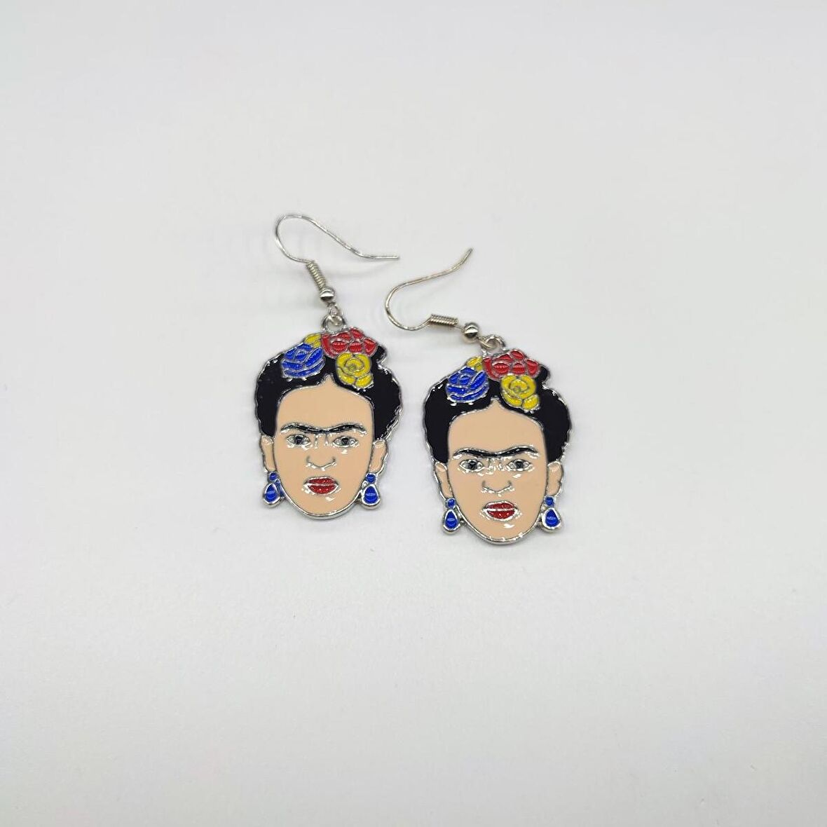 TEDZ COLLECTİON Küpeli Frida Pin Küpe