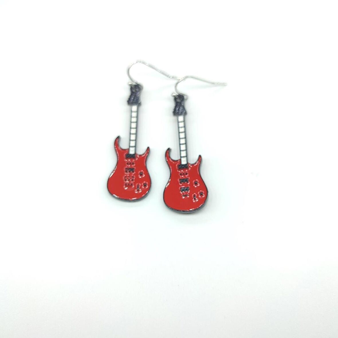 TEDZ COLLECTİON Elektro Gitar Pin Küpe