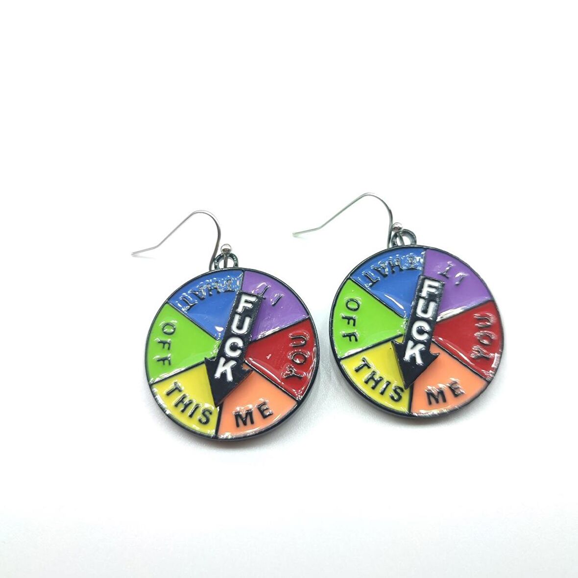 TEDZ COLLECTİON Çarkıfelek  Pin Küpe