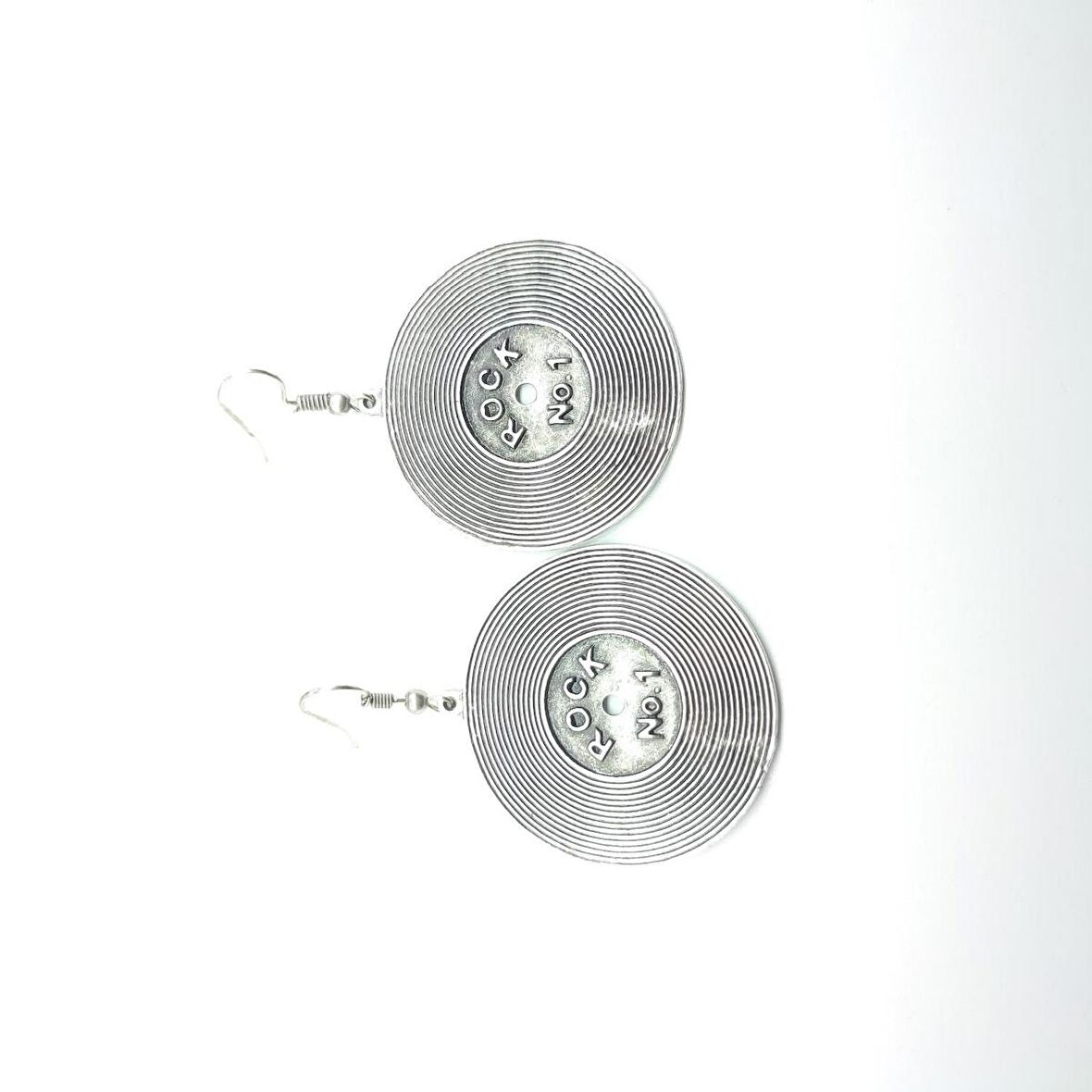 TEDZ COLLECTİON Gümüş LP Pin Küpe