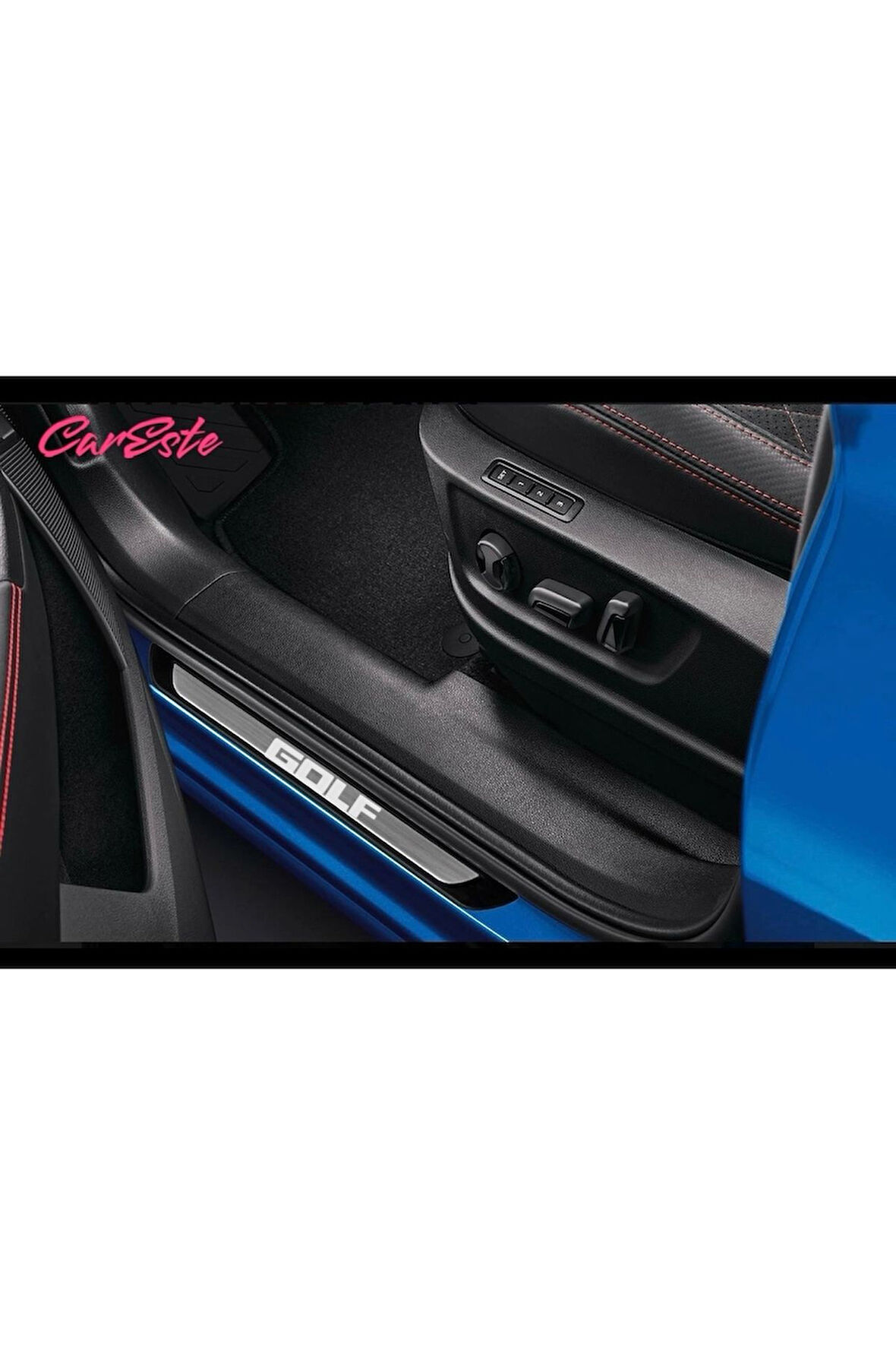 VW GOLF TÜM MODELLER UYUMLU OLD KROM KAPI EŞİĞİ KORUYUCU 4 PRÇ.