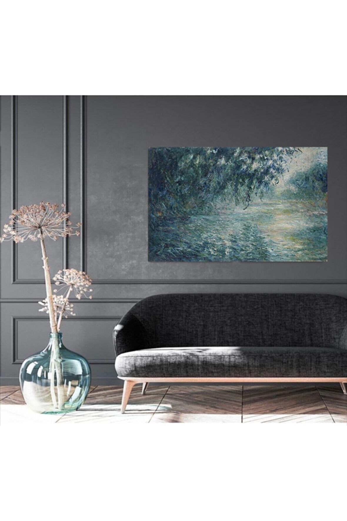 Claude Monet Kanvas Gülen Tablo